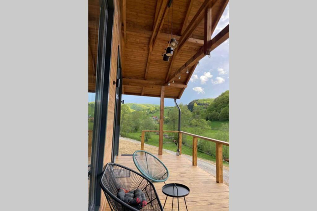 Valley House Cabana Cu Priveliste De Vis Sita Buzaului Exterior foto