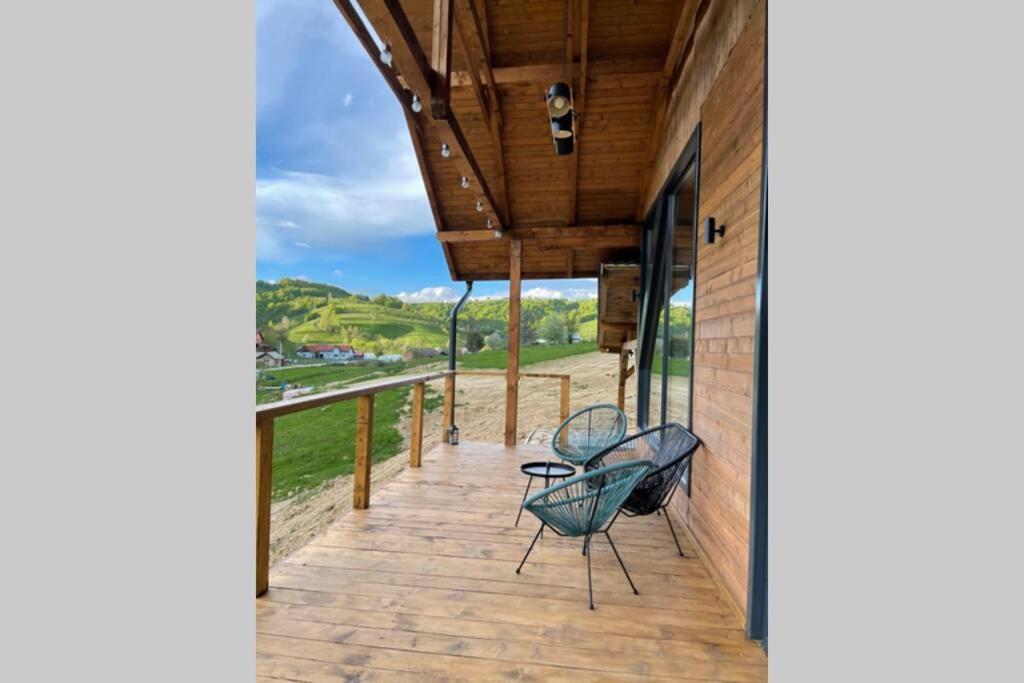 Valley House Cabana Cu Priveliste De Vis Sita Buzaului Exterior foto